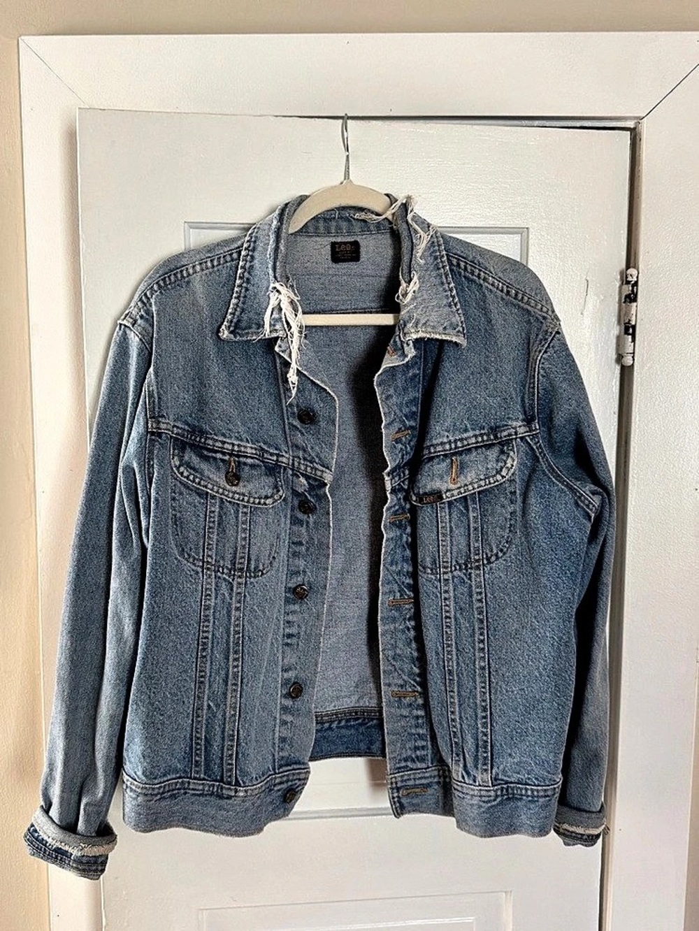 Lee Vintage Lee Denim Trucker Jacket Vintage Denim Trucker Jacket - size mens M/